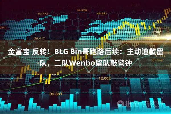 金富宝 反转！BLG Bin哥跑路后续：主动道歉留队，二队Wenbo留队敲警钟