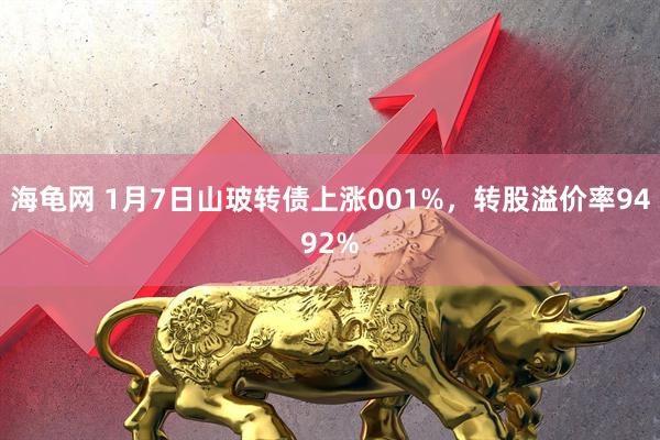 海龟网 1月7日山玻转债上涨001%，转股溢价率9492%